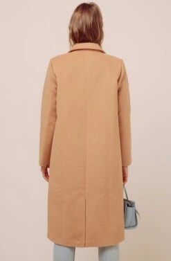 Jeane Coat -Outlet Cozi Luxe Store AT15904 CAMEL 4