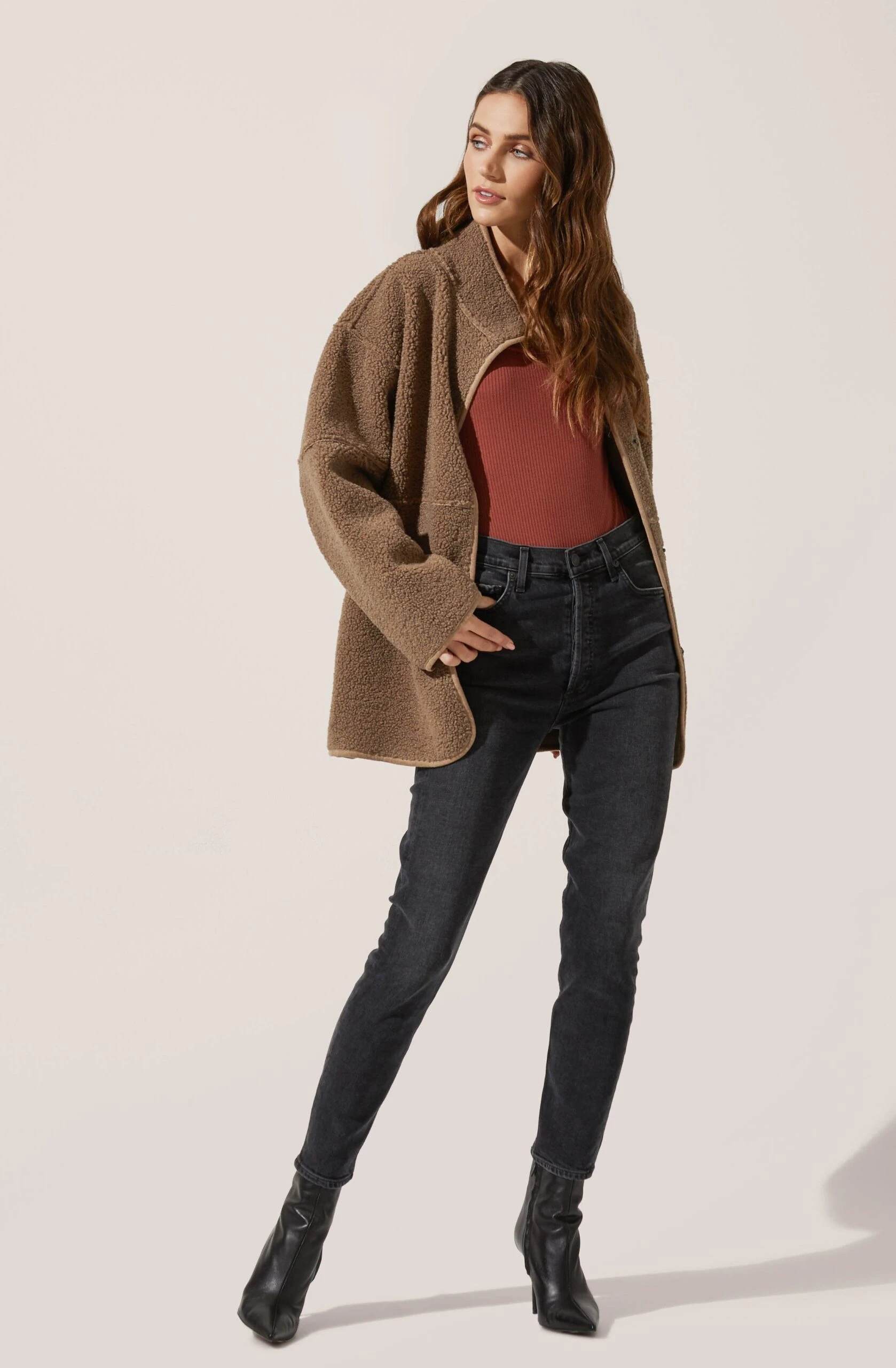 Oversized Teddy Coat 4 Oversized Teddy Coat - Image 2