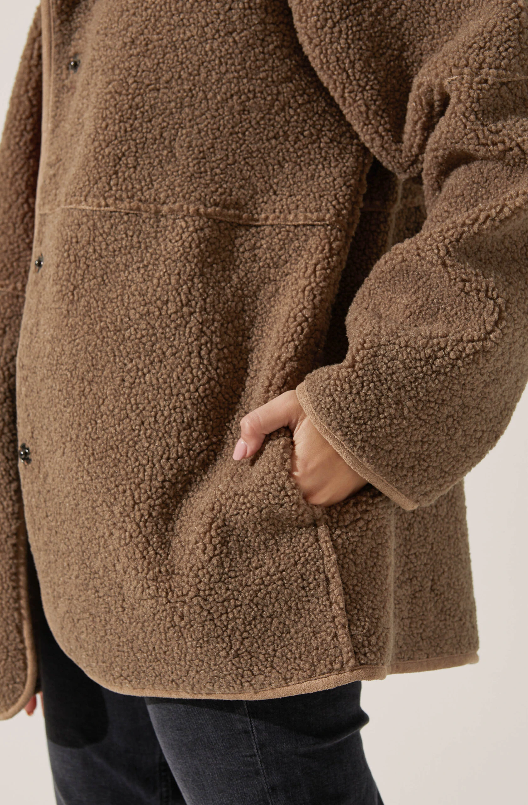 Oversized Teddy Coat 5 Oversized Teddy Coat - Image 3