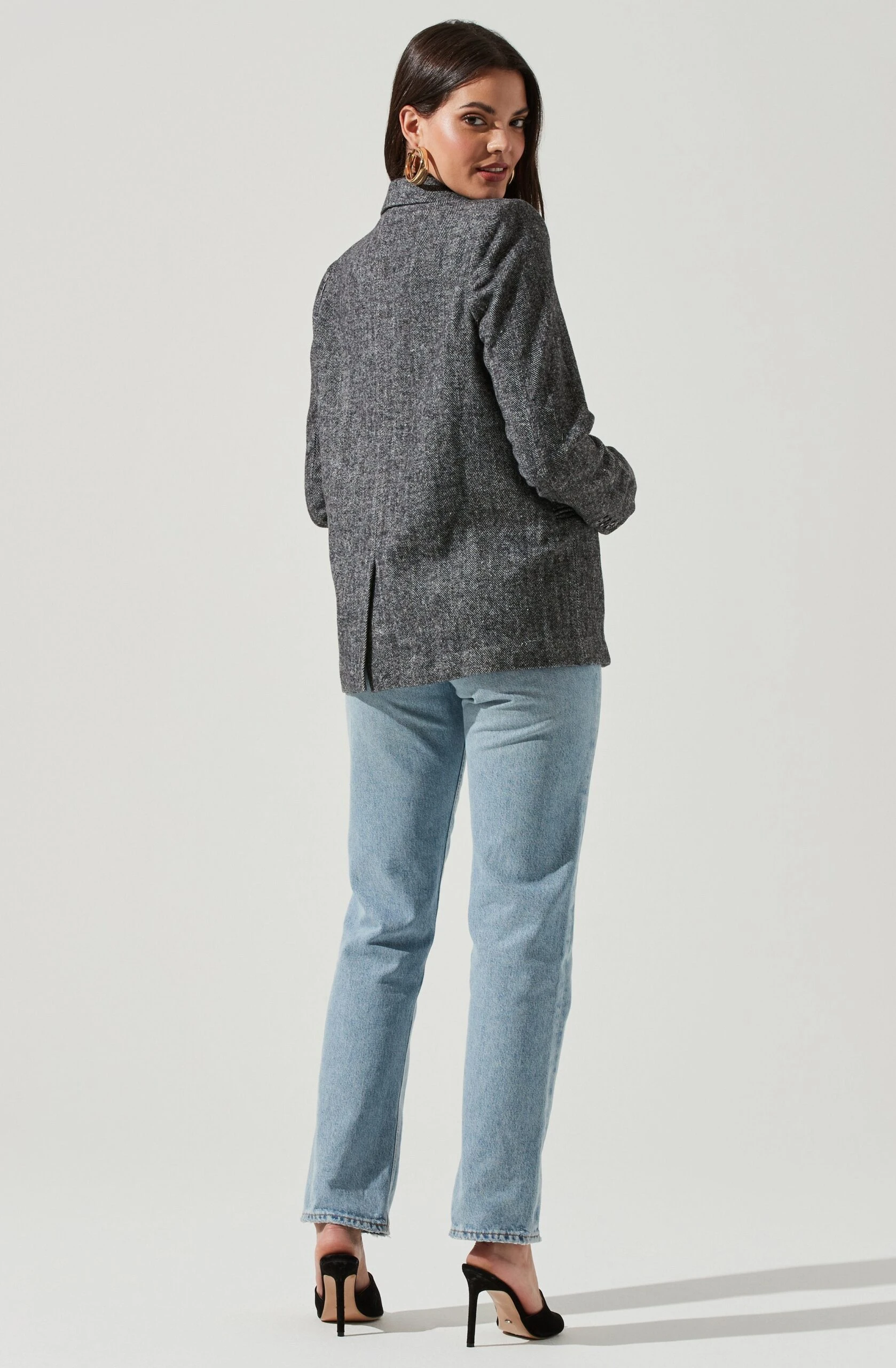 One Button Blazer 4 One Button Blazer - Image 2