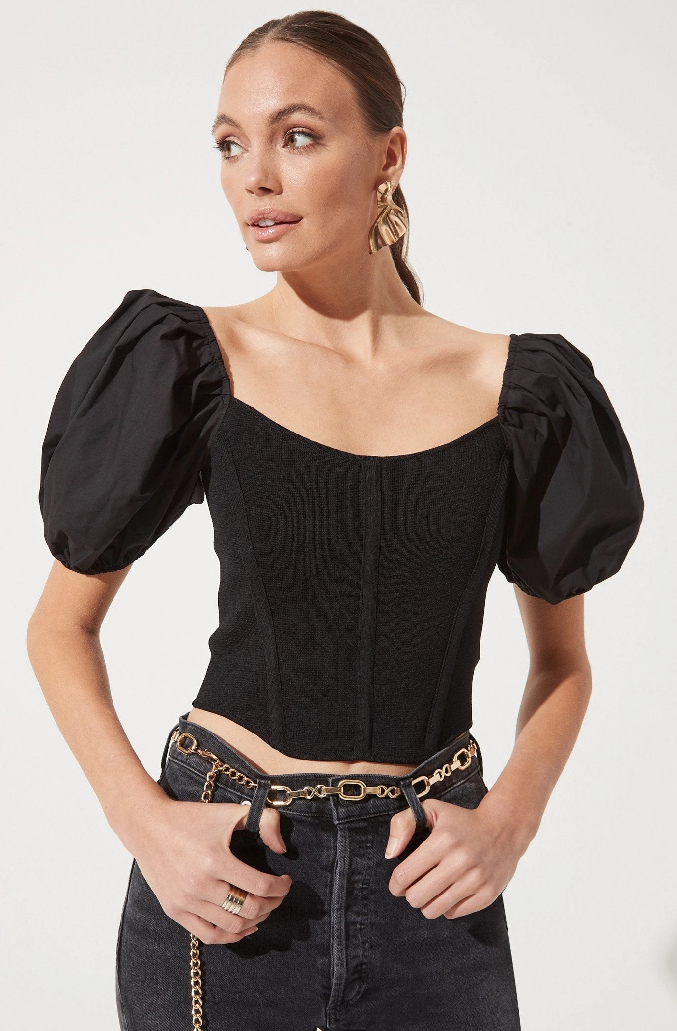 Puff Short Sleeve Top 3 Puff Short Sleeve Top