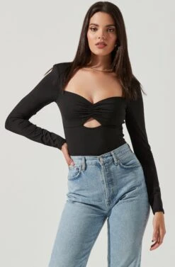 Ventura Sweetheart Cutout Bodysuit