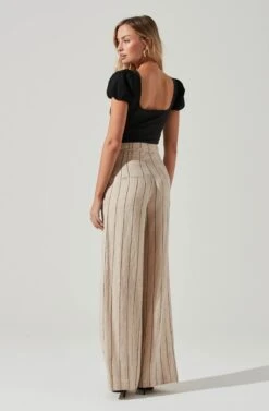 Puff Sleeve Square Neck Bodysuit -Outlet Cozi Luxe Store AT17138 BLACK 1249