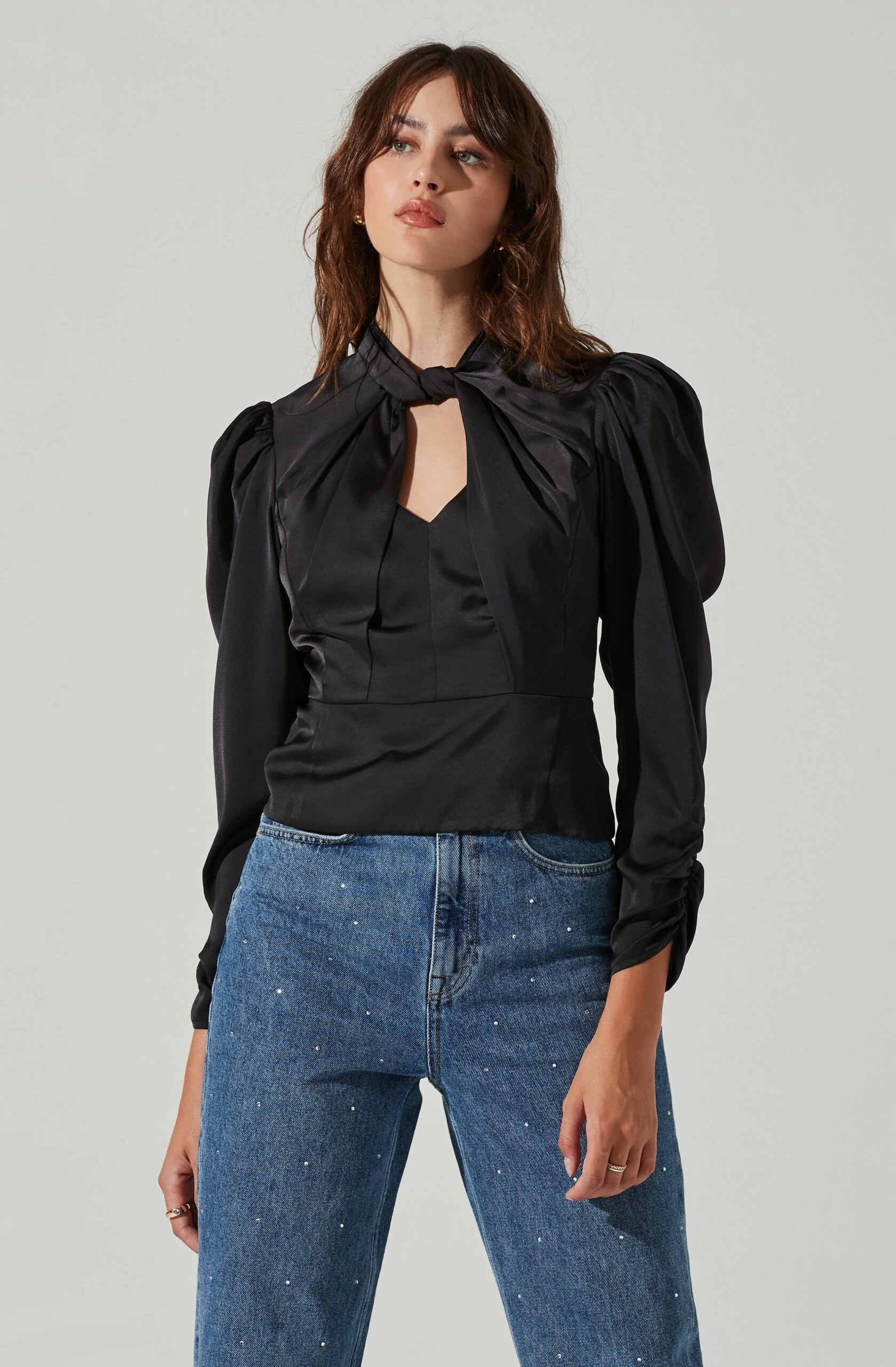 Twist Mock Neck Top 3 Twist Mock Neck Top