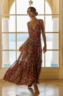 Eartha Floral Maxi Dress -Outlet Cozi Luxe Store LeniAliStudios ASTR WhitsundaysLENIALISTUDIOS 20220329 ASTR WALLCANDY 18 5785