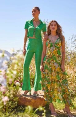 Zoey Seamed Split Hem Pants -Outlet Cozi Luxe Store Shoot 3132